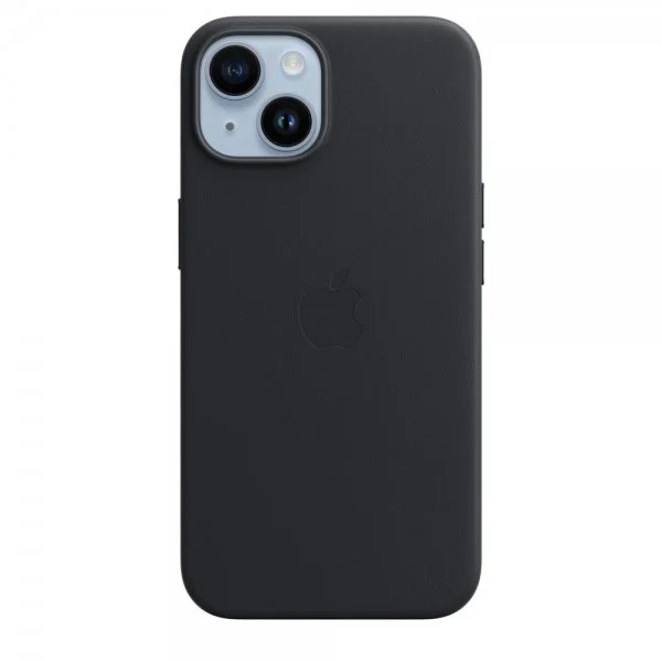 Apple Original iPhone 14 Deksel Lær MagSafe Midnatt v:4729974