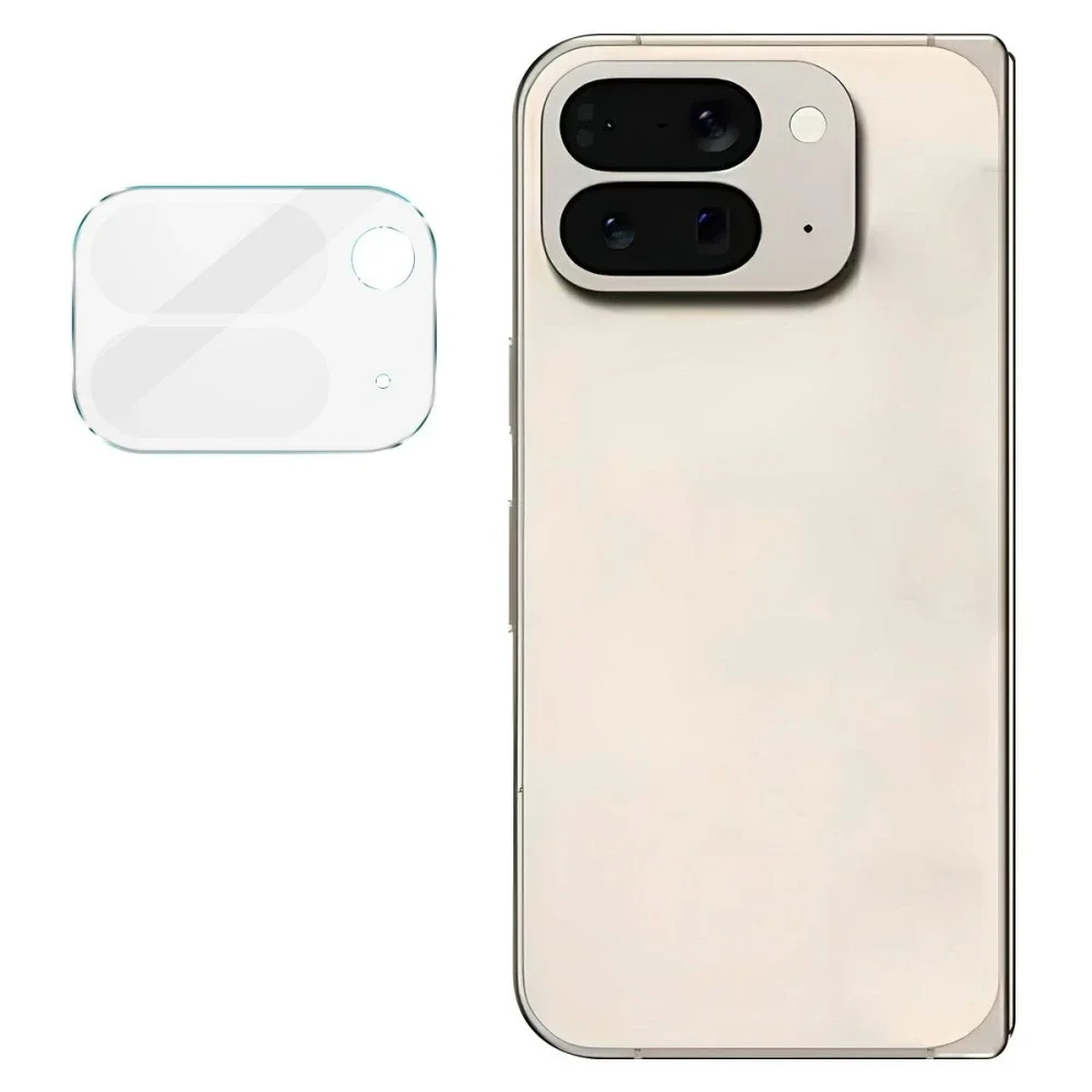 Imak Google Pixel 10 Pro Fold Kameralinsebeskyttelse i glass, Gjennomsiktig