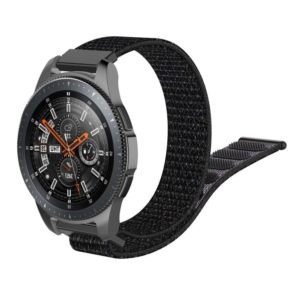 Samsung Galaxy Watch 4 44mm Reim i nylon, Svart