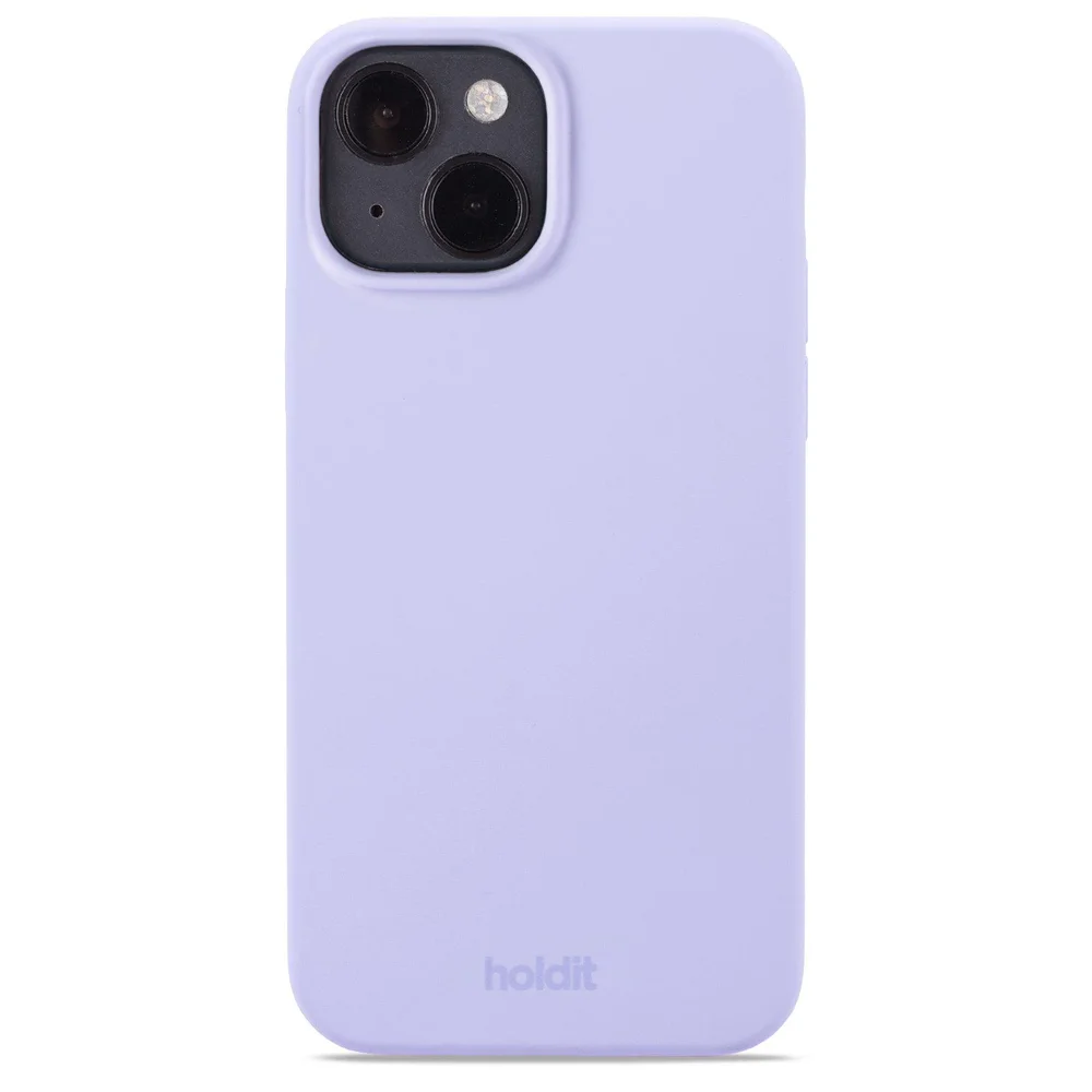 Holdit iPhone 15 Silicone Case, Lavender Holdit iPhone 15 Silicone Case, Lavender