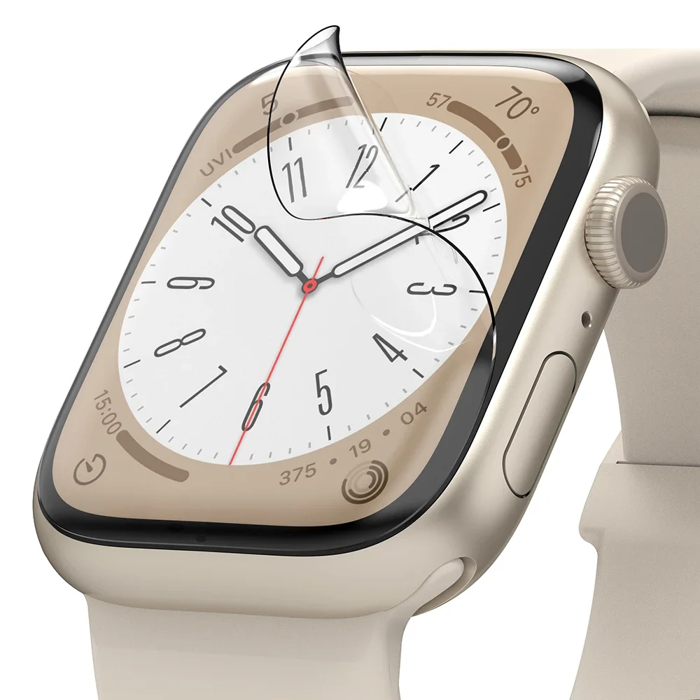 Ringke Apple Watch Series 4-6 40mm Skjermbeskytter beskyttelsesfilm - Dual Easy (3-pack)