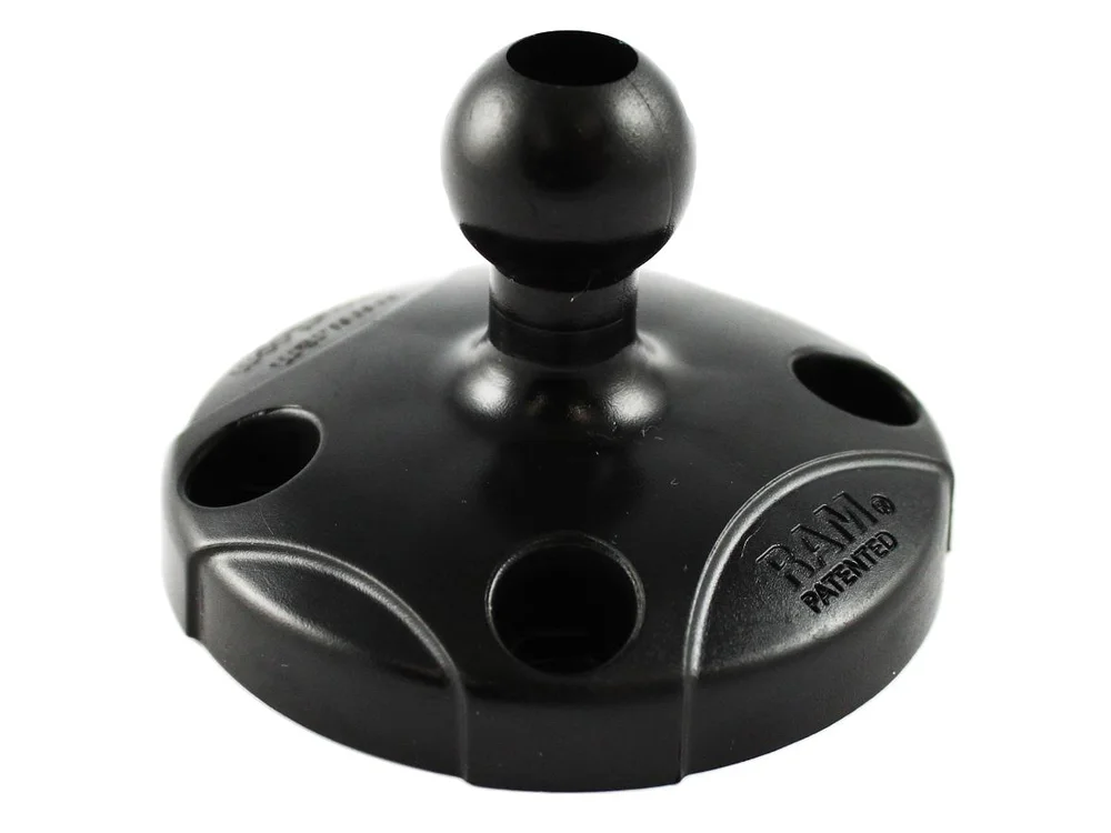 RAM MOUNT RAM 2.5" DIA. BASE W/MALE SNAP LINK UNPK v:3515007