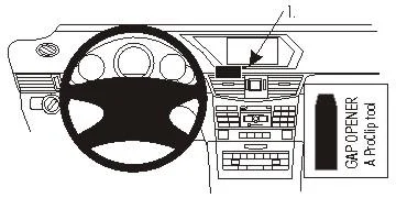 BRODIT BRODIT Bilbrakett ProClip – Mercedes Benz E-Class, Sedan 14- v:867988 BRODIT BRODIT Bilbrakett ProClip – Mercedes Benz E-Class, Sedan 14- v:867988