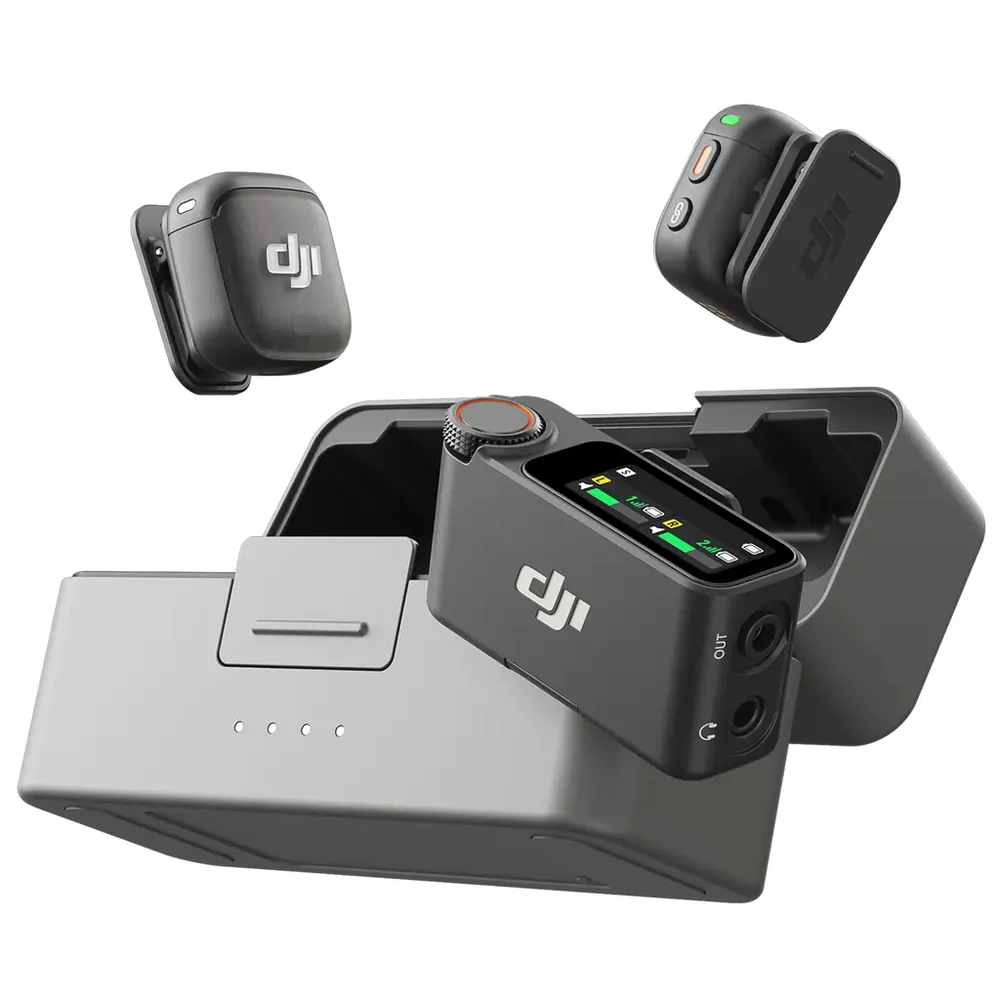 DJI Mic 3 (2 TX + 1 RX + Charging Case) v:6212180 DJI Mic 3 (2 TX + 1 RX + Charging Case) v:6212180