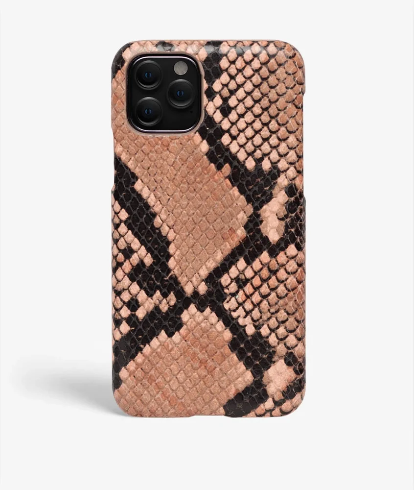 The Case Factory iPhone 11 Pro Deksel Python Peach