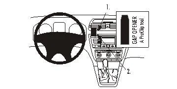 BRODIT BRODIT ProClip, Center mount v:4255253