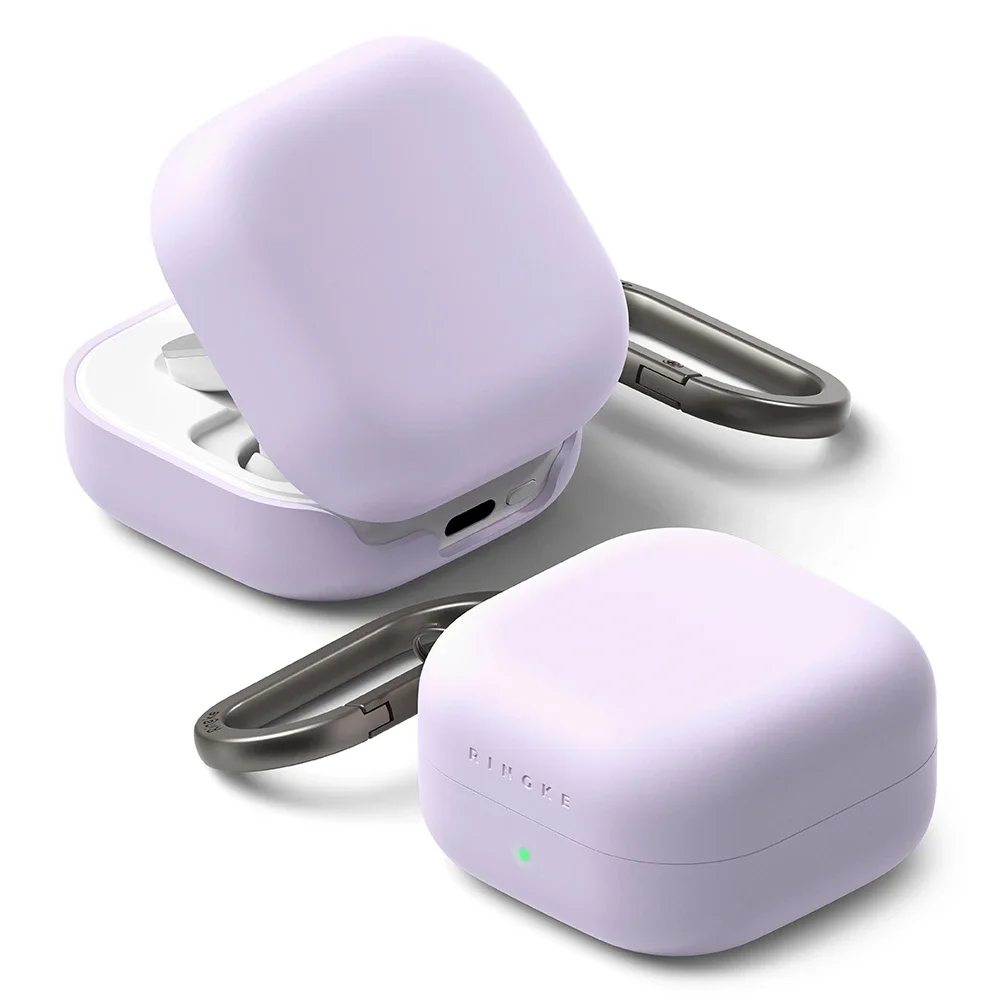 Ringke Samsung Galaxy Buds 4 Silikondeksel, Light Purple