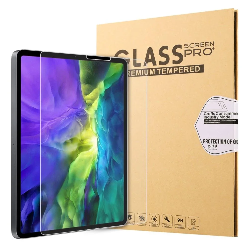 Apple iPad Air 10.9 4th Gen (2020) Skjermbeskytter i herdet glass Apple iPad Air 10.9 4th Gen (2020) Skjermbeskytter i herdet glass