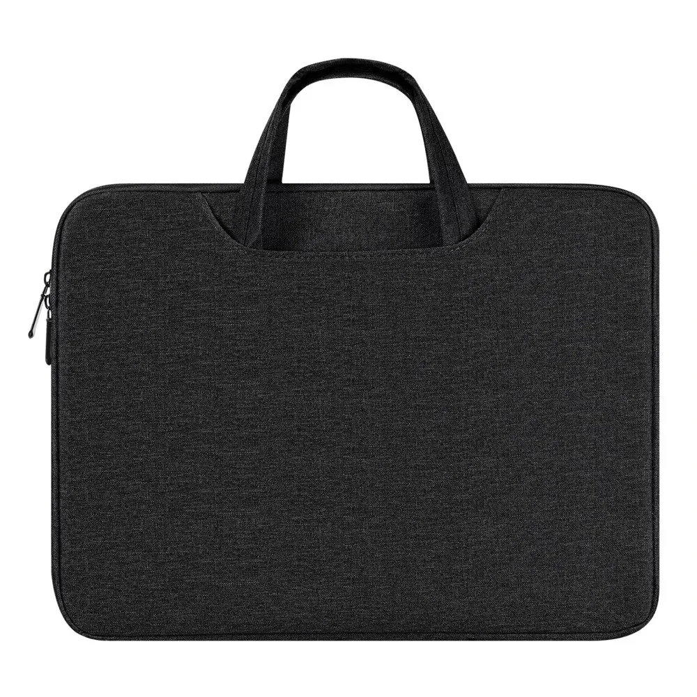 Dux Ducis Støtsikkert laptop-etui med håndtak for 13,9" laptop, Svart