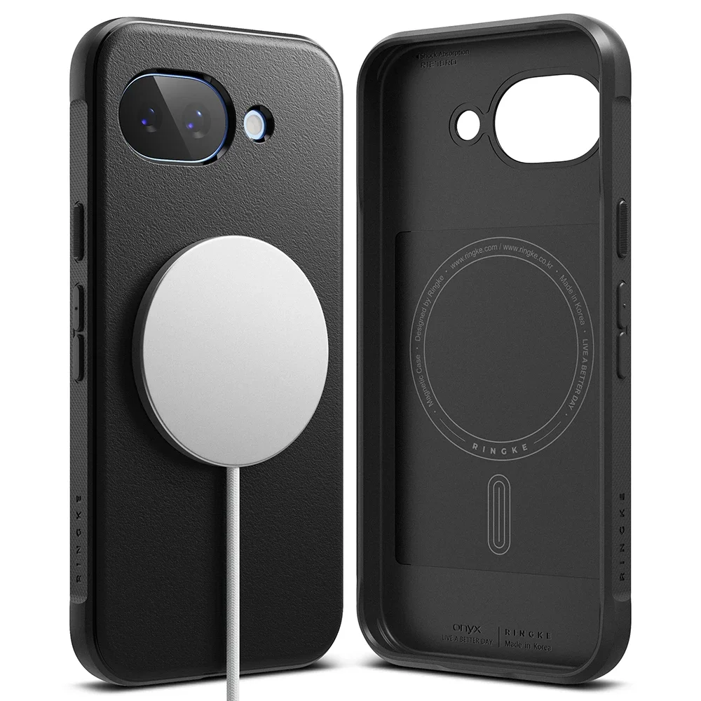 Ringke Google Pixel 10a Onyx MagSafe Deksel, Black Ringke Google Pixel 10a Onyx MagSafe Deksel, Black