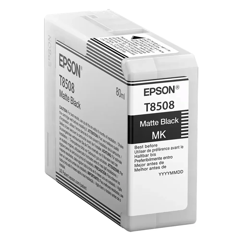 Epson T85080N Matt Sort 80ml v:5353910