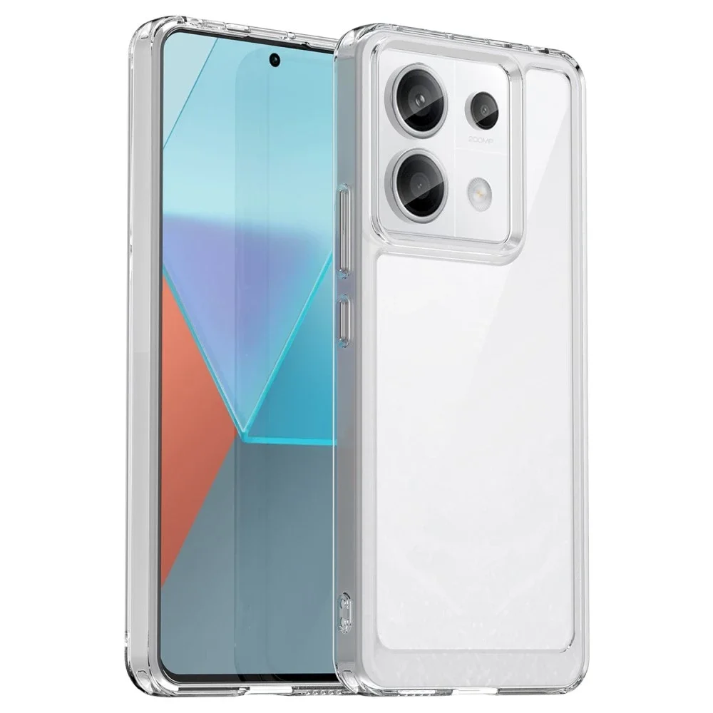 tectTech Xiaomi Redmi Note 13 Pro Crystal Hybrid-deksel, Gjennomsiktig