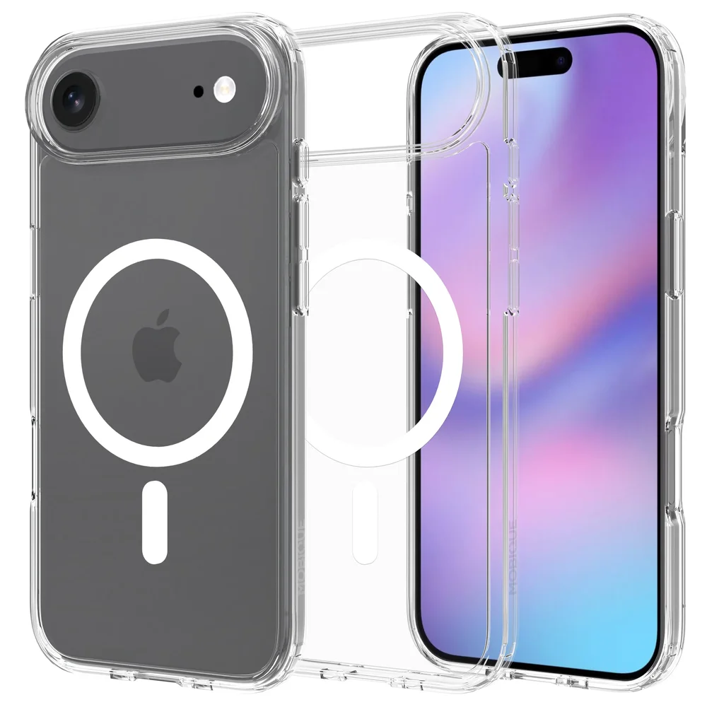Mobique iPhone Air MagSafe Hybrid-deksel, Gjennomsiktig