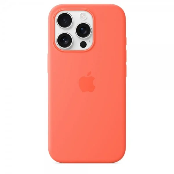 Apple Original iPhone 16 Pro Max Deksel Silicone Case MagSafe Tangerine v:2037131