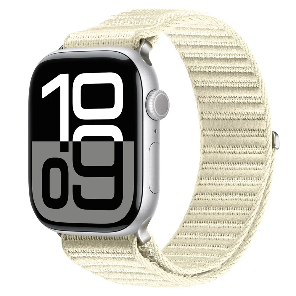 Dux Ducis Apple Watch Series 7 41mm Nylonreim, Hvit