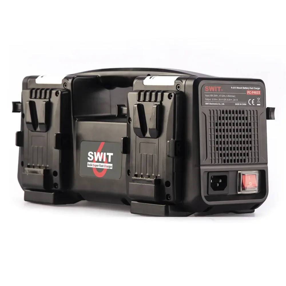 SWIT PC-P461S 4x100W Superrask V- Lader v:8508604
