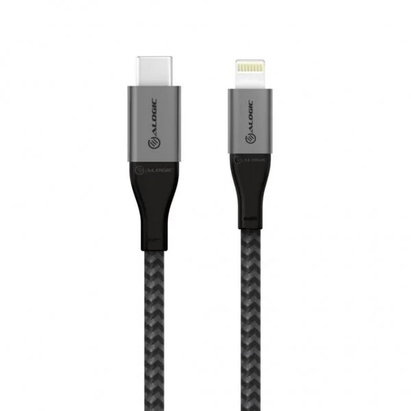ALOGIC Ultra USB-C til Lightning-kabel 1,5 m Space Grey v:3711449