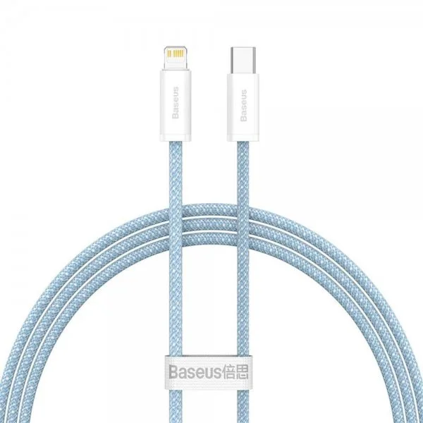 Baseus Kabel Dynamic Series USB-C till Lightning 1 m Blå v:7424352 Baseus Kabel Dynamic Series USB-C till Lightning 1 m Blå v:7424352