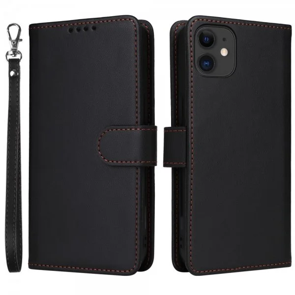 Betopnice iPhone 11 Etui Avtagbart Deksel 005 Svart v:1264983