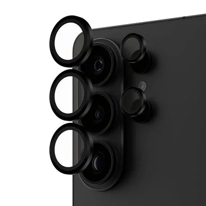PanzerGlass Samsung Galaxy S26 Ultra Hoops linsebeskyttelse med aluminiumsramme, Svart
