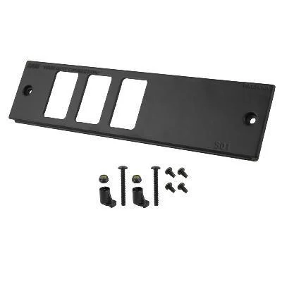 RAM MOUNT S01 RAM TRIPLE SWITCH FACEPLATE LH v:9128376