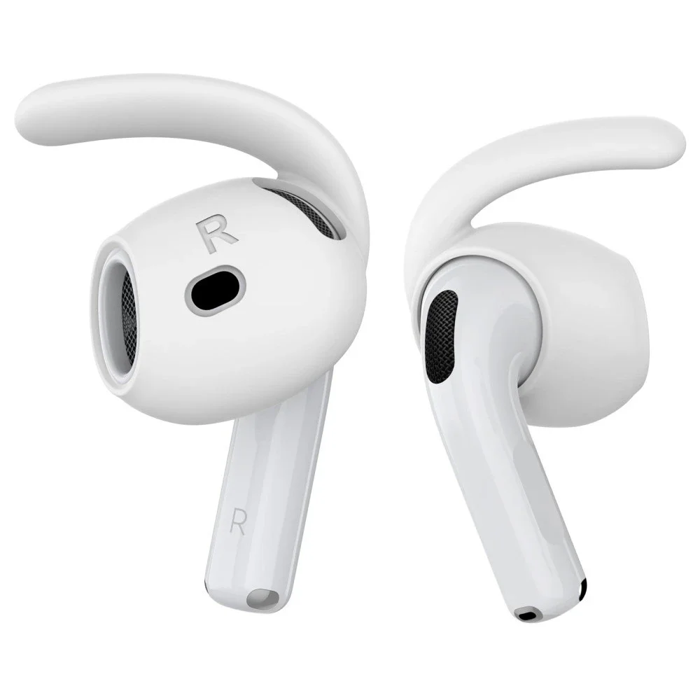 Ahastyle Apple AirPods 5 Sportlige Øreklips, Hvit Ahastyle Apple AirPods 5 Sportlige Øreklips, Hvit