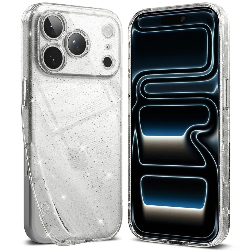 Ringke iPhone 18 Pro Max Air Deksel Glitter Clear