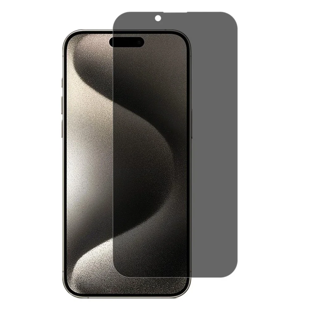 iPhone 16 Pro Max Anti-spy skjermbeskytter i glass iPhone 16 Pro Max Anti-spy skjermbeskytter i glass