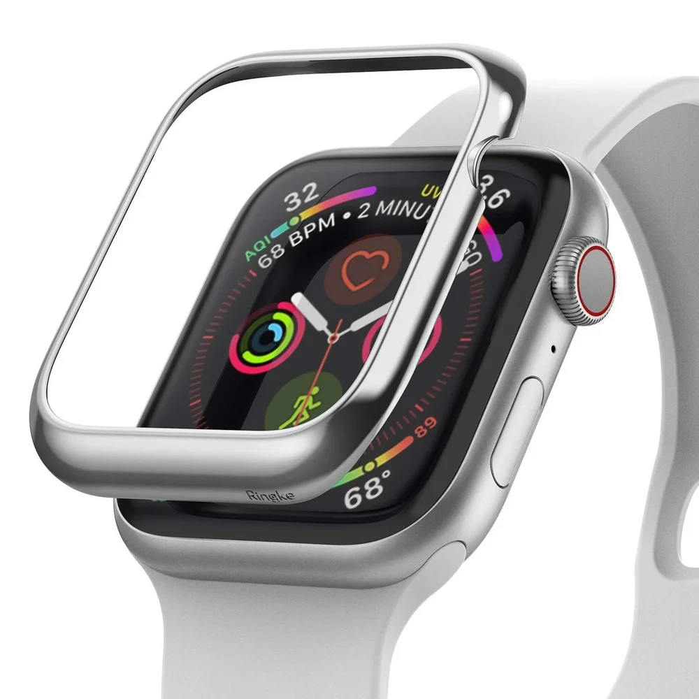 Ringke Apple Watch Series 8 41mm Beskyttelsesring - Bezel Styling Sølv