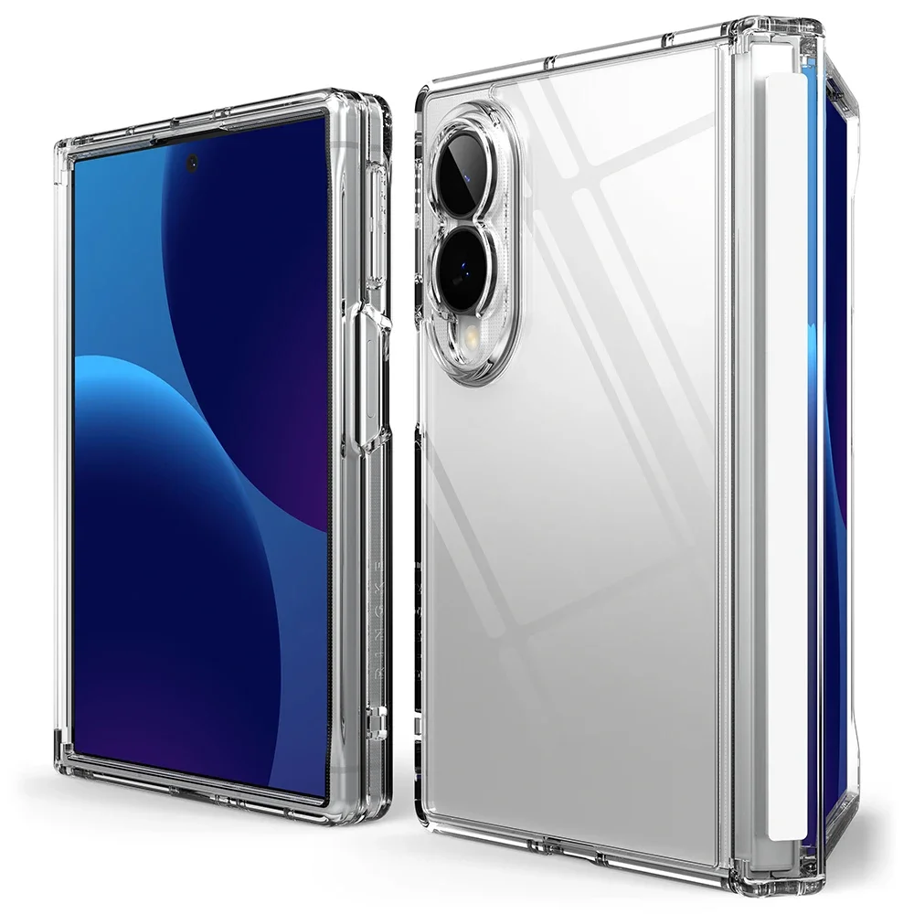 Ringke Samsung Galaxy Z Fold 8 Fusion Flap deksel, gjennomsiktig