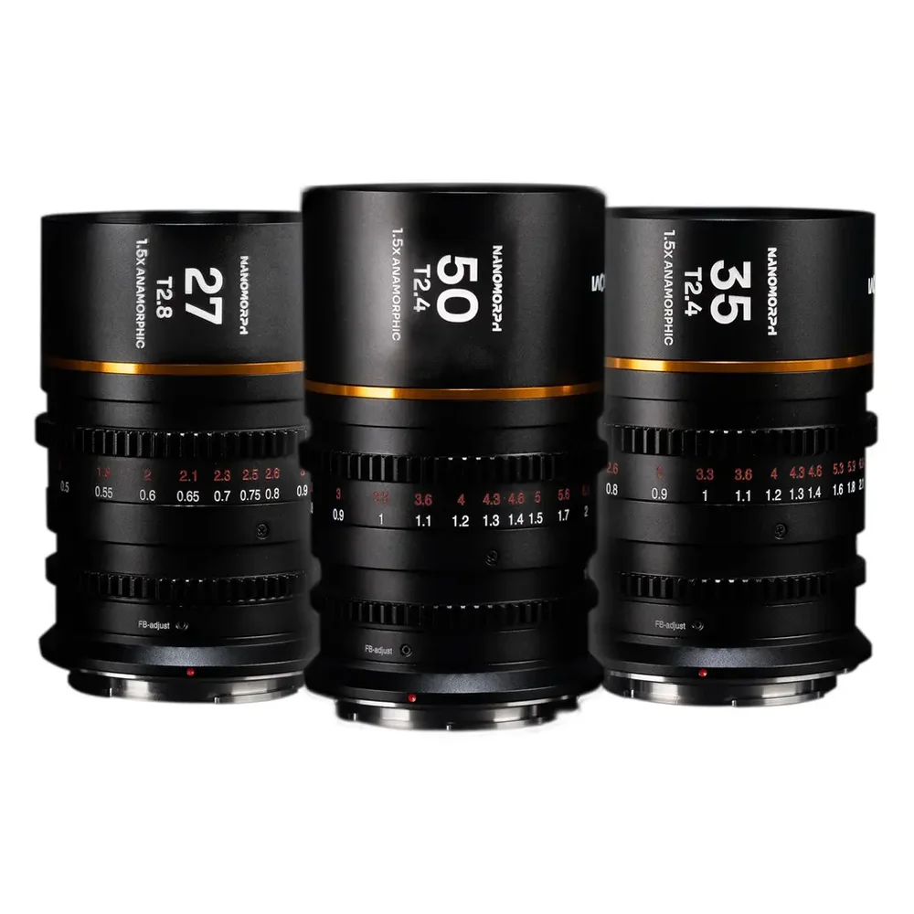 Laowa Nanomorph S35 Prime 3-Lens Bundle v:2632091