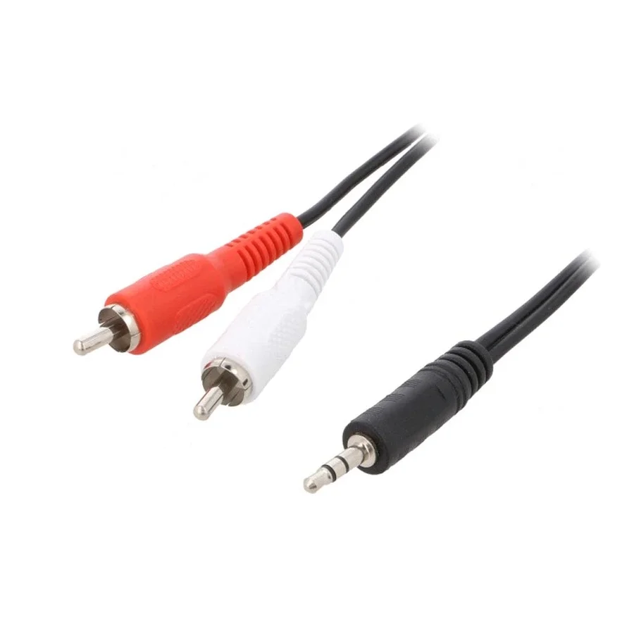 RCA – 3,5mm jack overgang v:9787656 RCA – 3,5mm jack overgang v:9787656