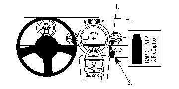 BRODIT BRODIT ProClip Mini Cooper Center mount - qty 1 v:1708906