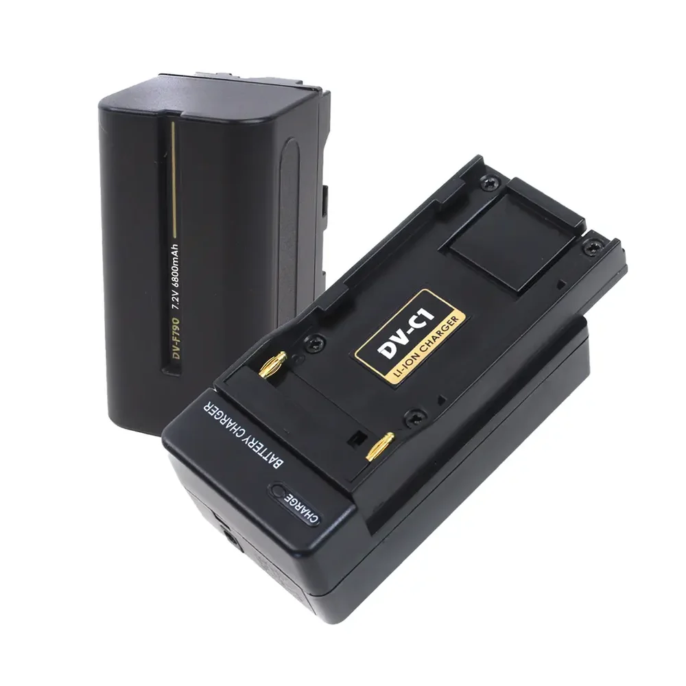 Hawk-Woods NP-F lader og batteri KIT v:7622389