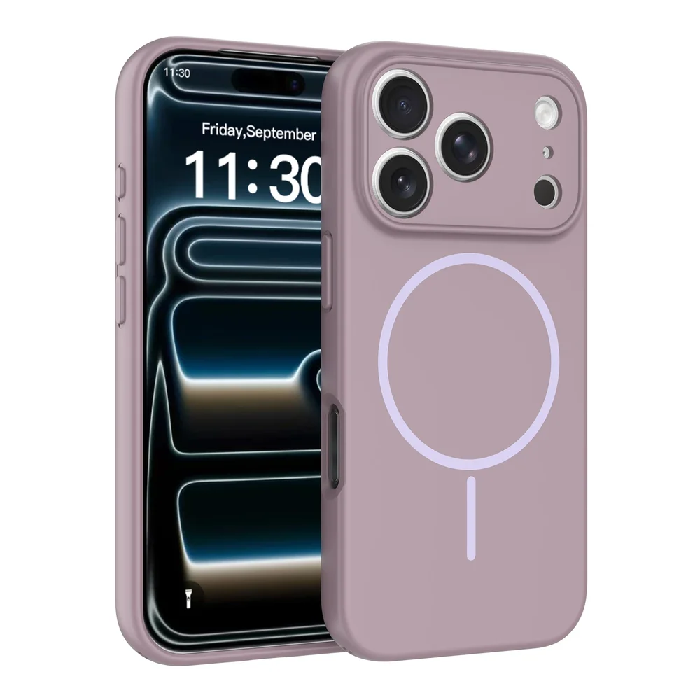 iPhone 17 Pro MagSafe-deksel SoftArmor, Lilla