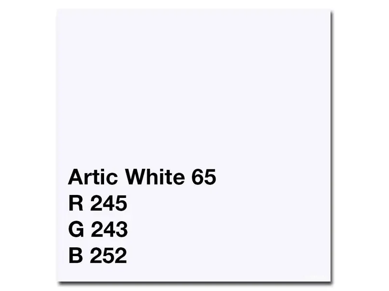 Colorama Bakgrunnspapir 265 Arctic White v:9316699