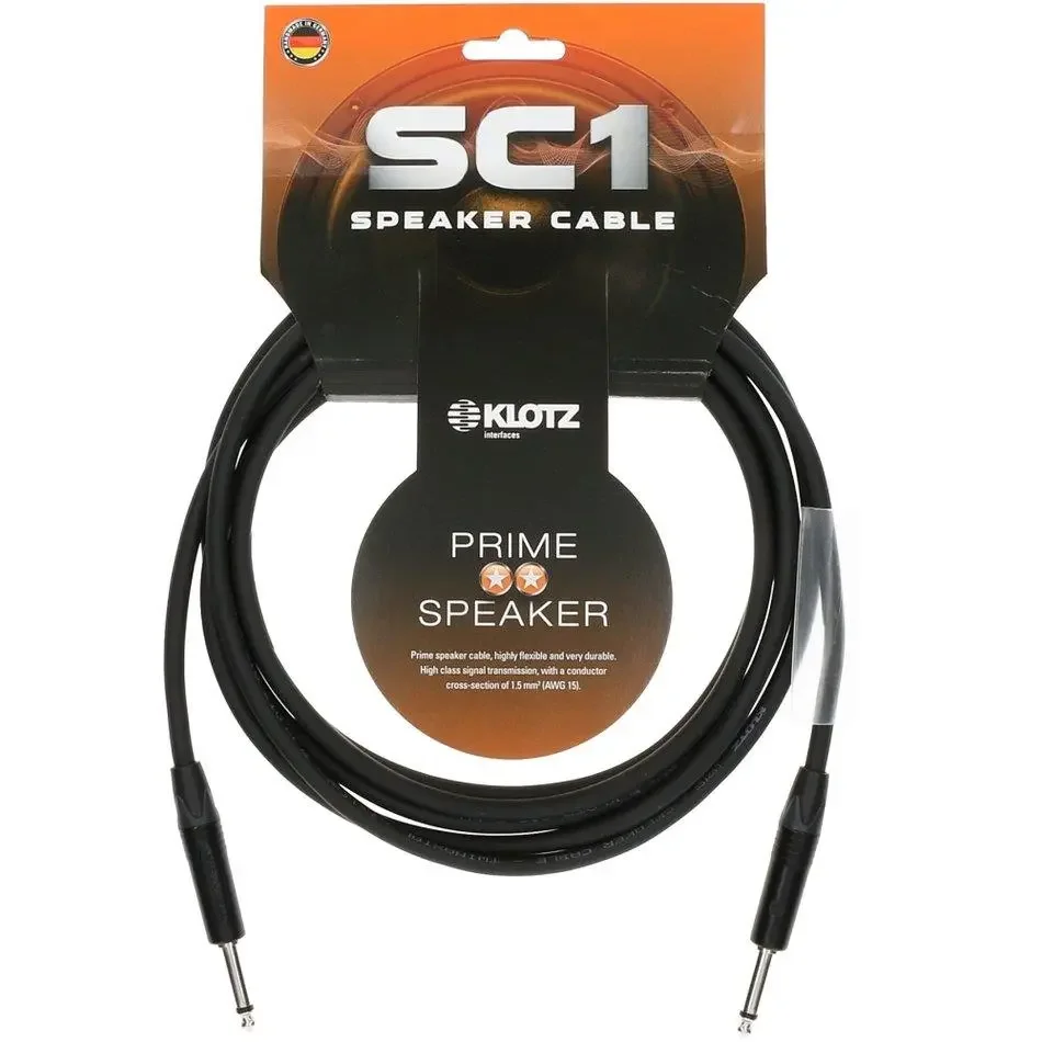 Klotz Jack Kabel SC1-PP01SW Speaker v:7864109