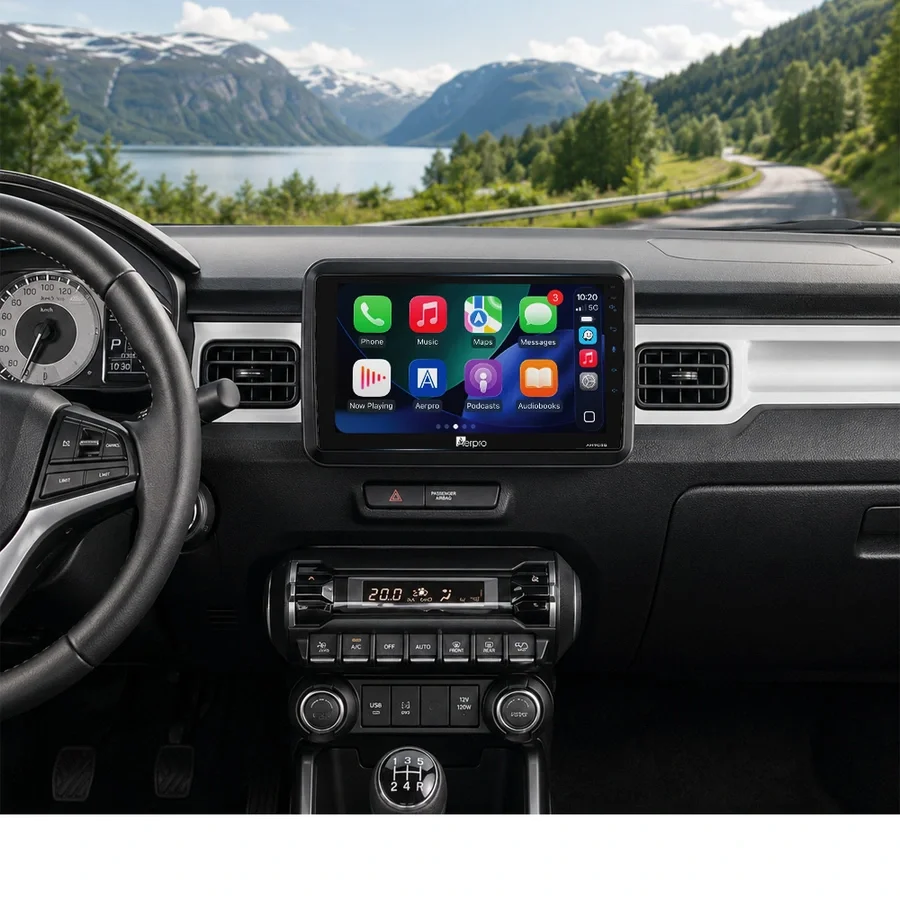Aerpro 9" Perfect Fit spiller Suzuki v:3841529