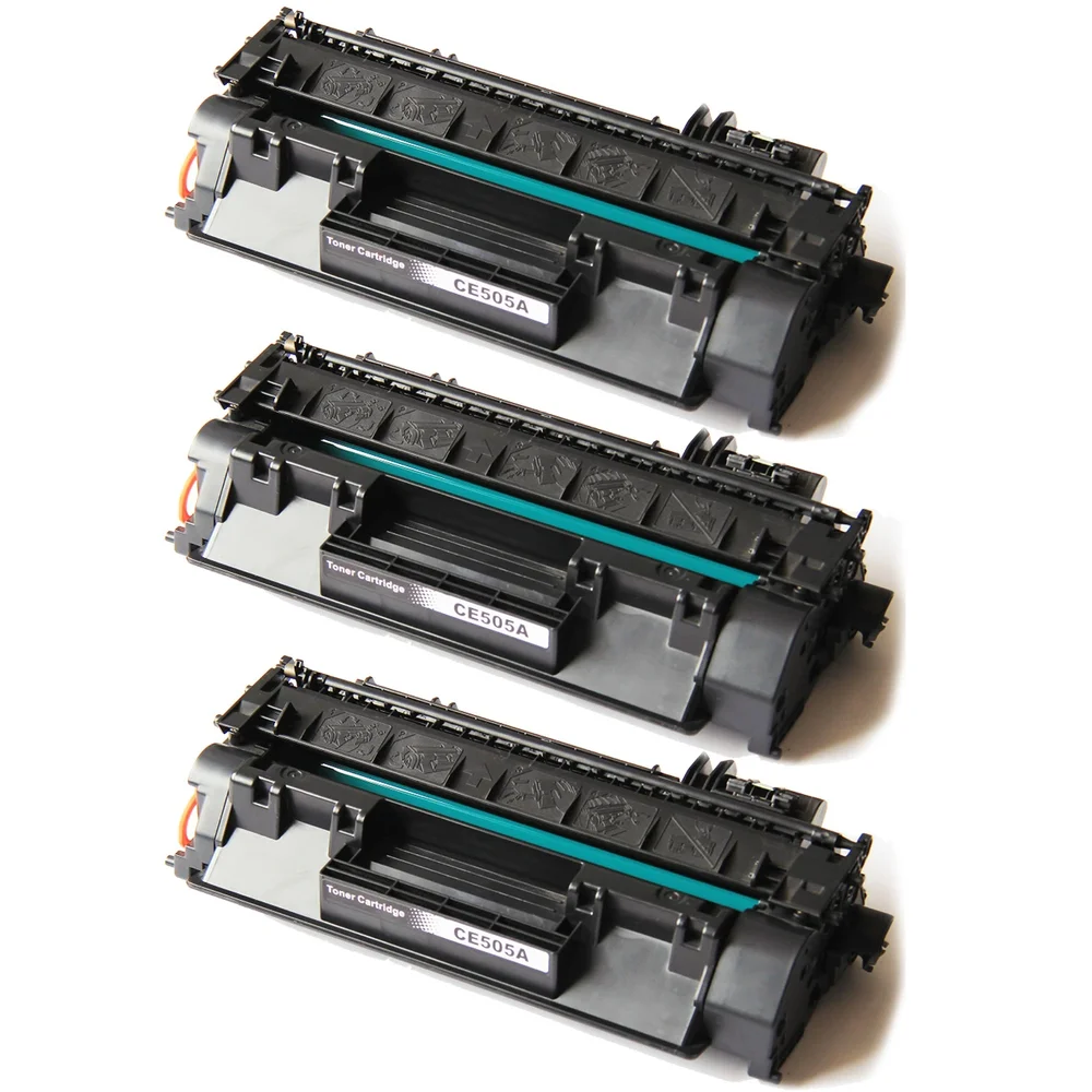 3-pack Kompatibel toner – erstatter Canon 719 / CRG-719 – Svart, 2300 sider
