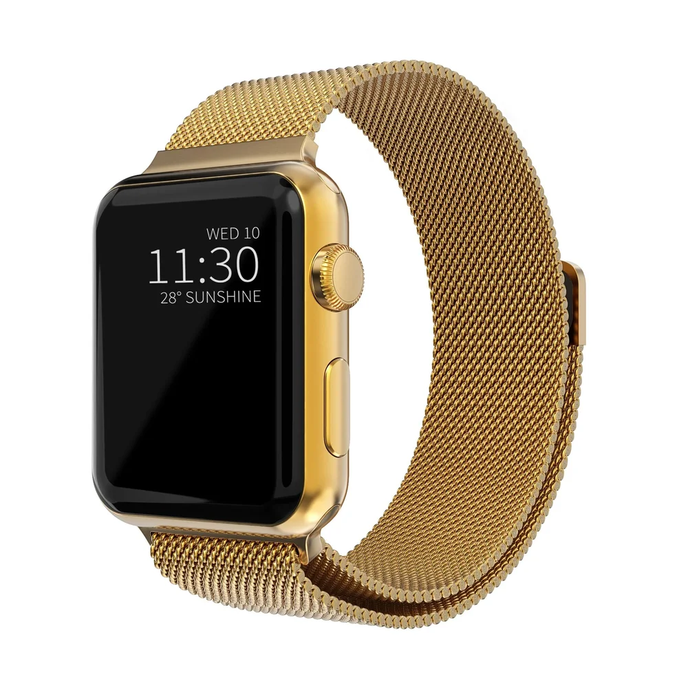 Apple Watch Ultra 49mm 1st Gen Reim Milanese Loop, Gull Apple Watch Ultra 49mm 1st Gen Reim Milanese Loop, Gull
