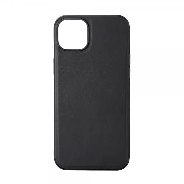 Buffalo iPhone 15 Plus Deksel Ekte skinn MagSeries Svart v:6660484 Buffalo iPhone 15 Plus Deksel Ekte skinn MagSeries Svart v:6660484