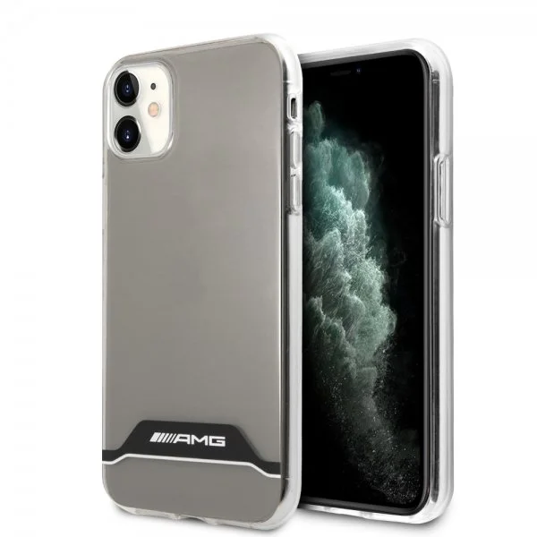 AMG iPhone 11 Deksel Stripes Horizontal Klar Svart v:5244045