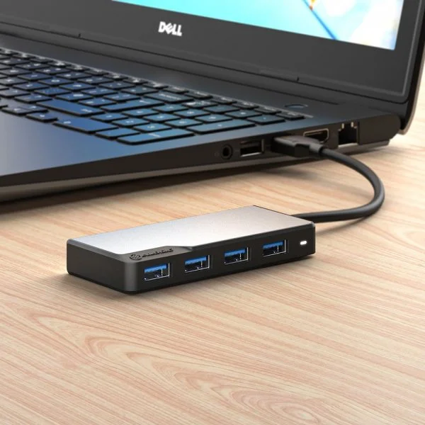 ALOGIC USB-A Fusion SWIFT 4-ports hub Rymdgrå v:6638456 ALOGIC USB-A Fusion SWIFT 4-ports hub Rymdgrå v:6638456