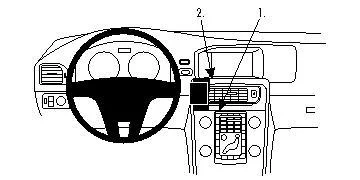 BRODIT BRODIT ProClip Center mount v:2151199