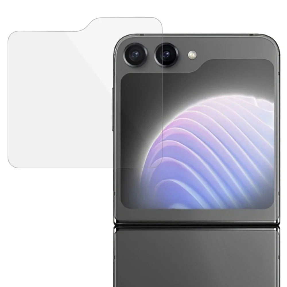 Samsung Galaxy Z Flip 5 Ytterskjermbeskytter i herdet glass