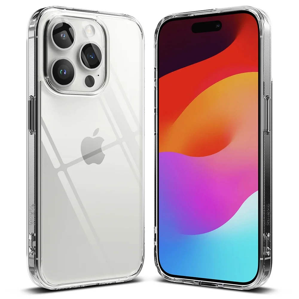 Ringke iPhone 15 Pro Fusion deksel, Gjennomsiktig
