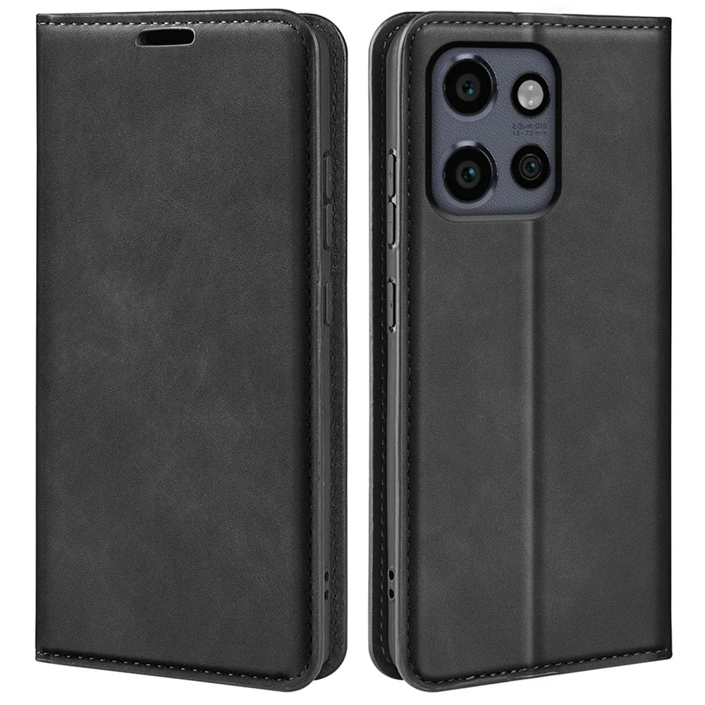 Motorola ThinkPhone 25 Slankt etui med kortlomme, Svart