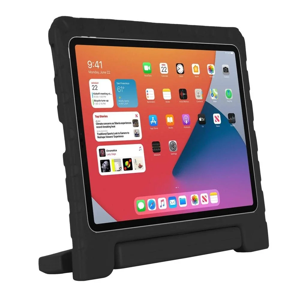 Apple iPad Air 10.9 5th Gen (2022) Støtsikkert deksel/etui – Perfekt for barn, Svart Apple iPad Air 10.9 5th Gen (2022) Støtsikkert deksel/etui – Perfekt for barn, Svart