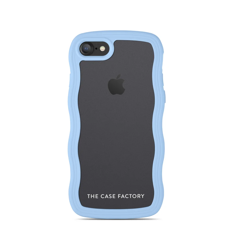 The Case Factory iPhone 7 The Wave Case, Blå