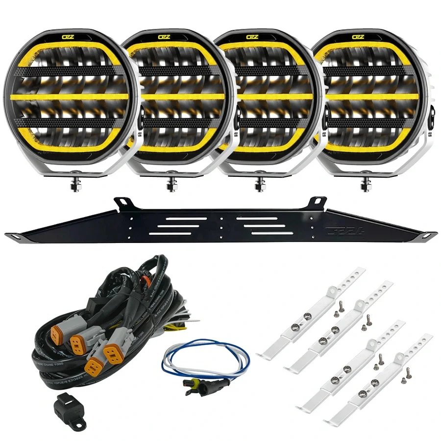 4x OZZ XR2 P9" Hvit lyspakke v:5213256 4x OZZ XR2 P9" Hvit lyspakke v:5213256